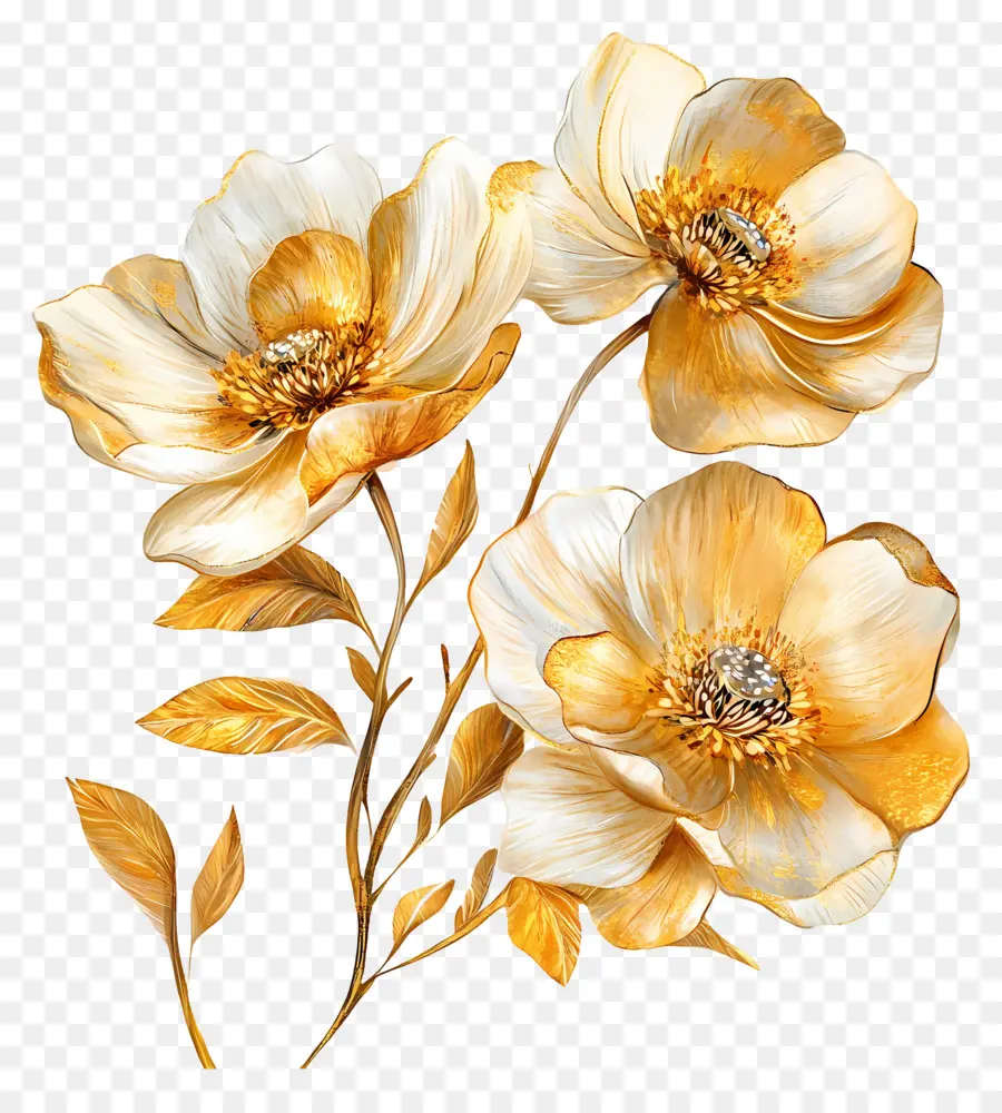 Fleur Or，Fleurs Jaunes PNG