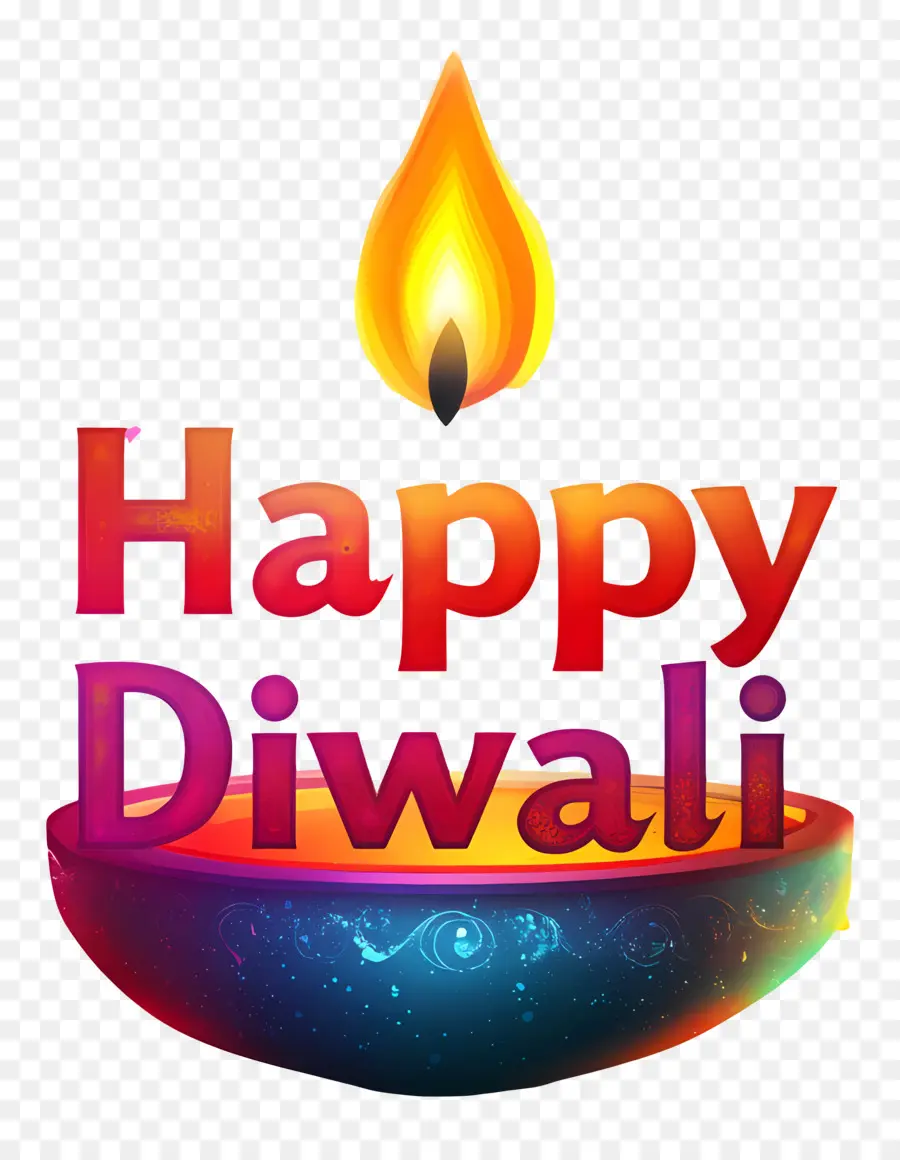 Joyeux Diwali，Lampe Diwali PNG