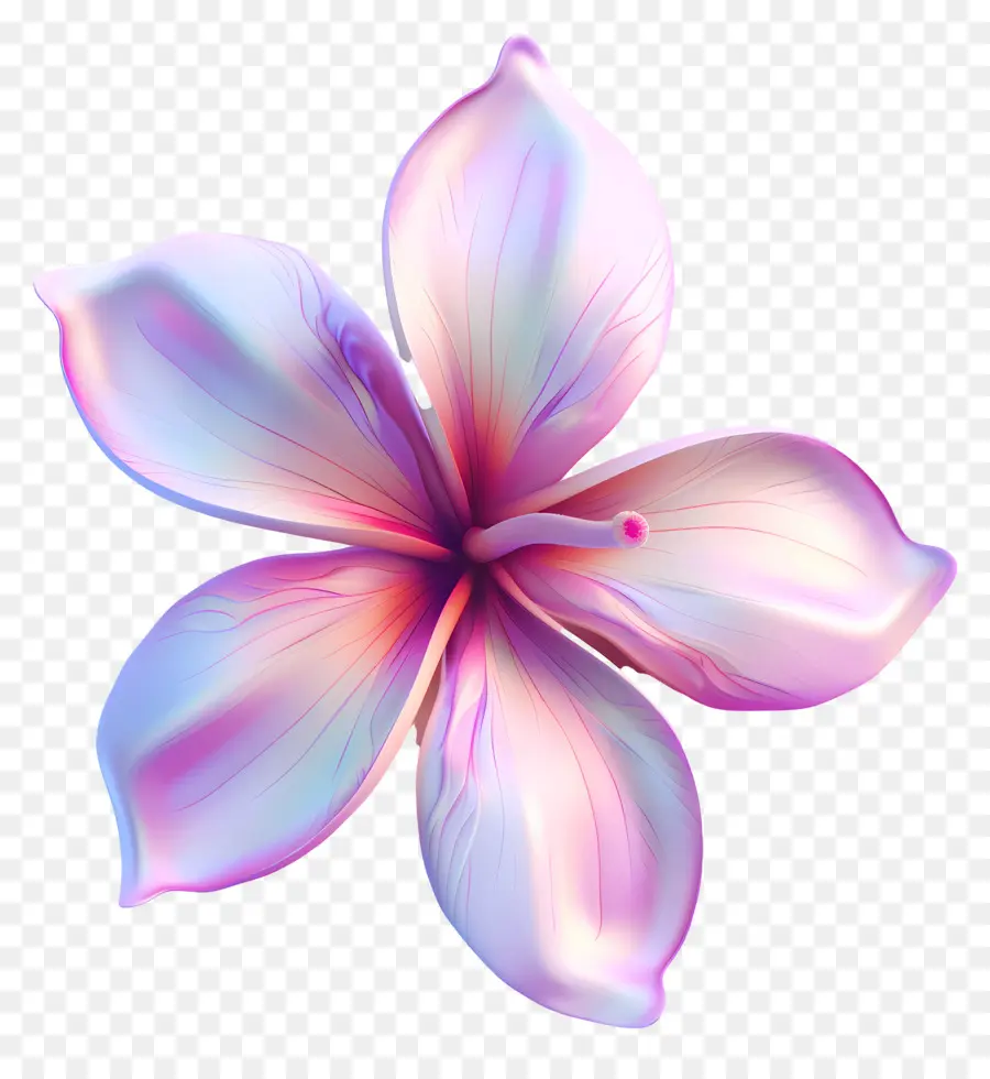 Fleur 3d，Fleur Violette PNG