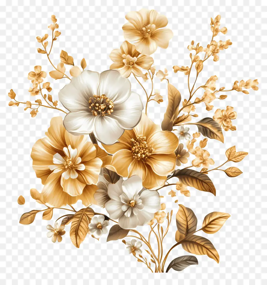 Fleur Or，Fleurs Jaunes PNG