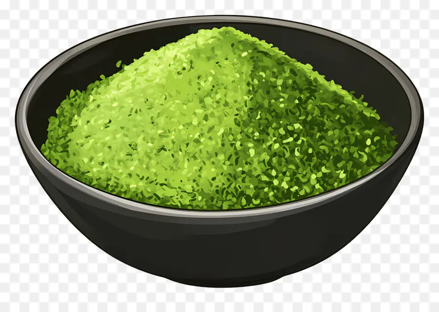 Poudre De Matcha，Poudre Verte PNG