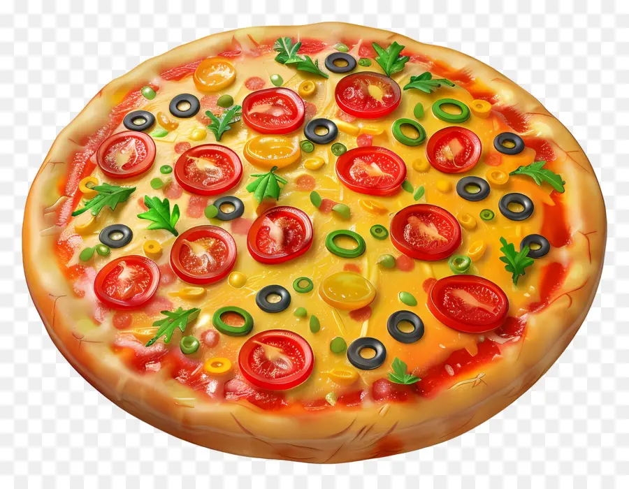 Pizzas 3d，Pizza PNG