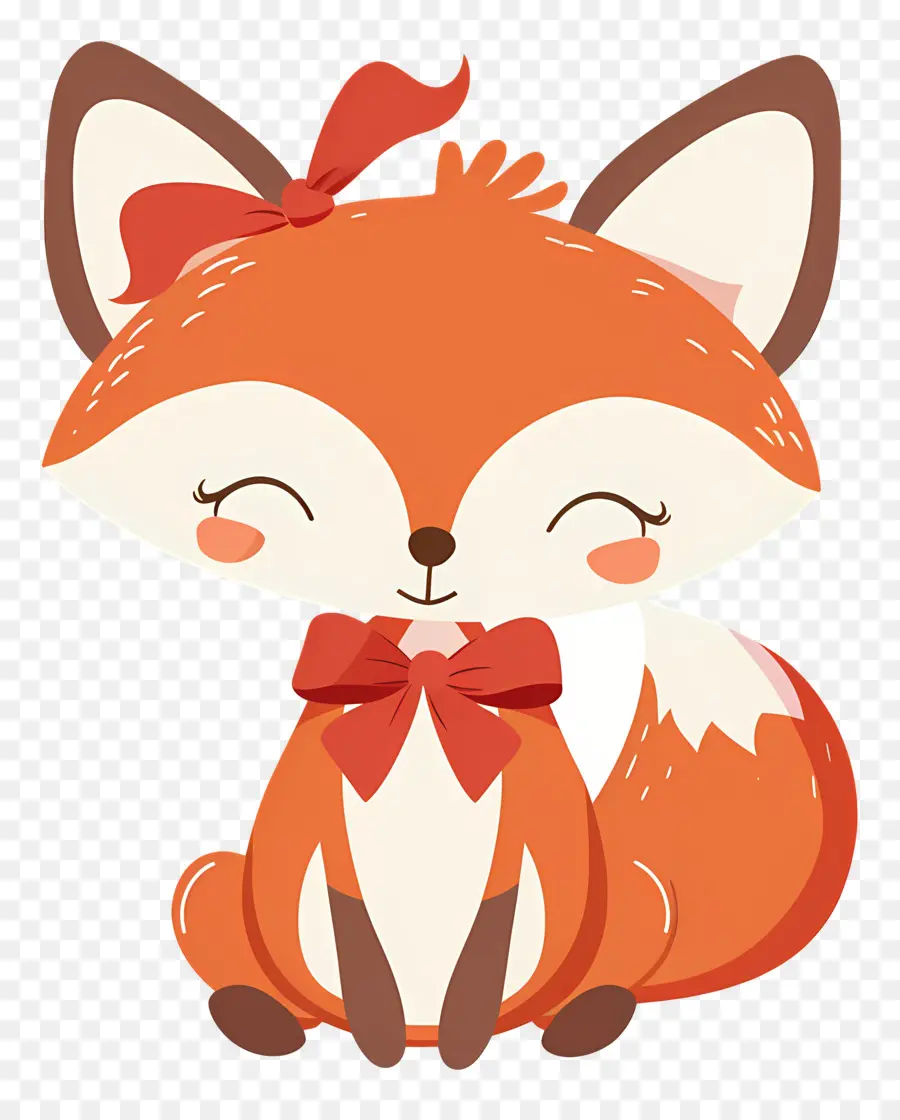 Renard Mignon，Renard De Dessin Animé PNG