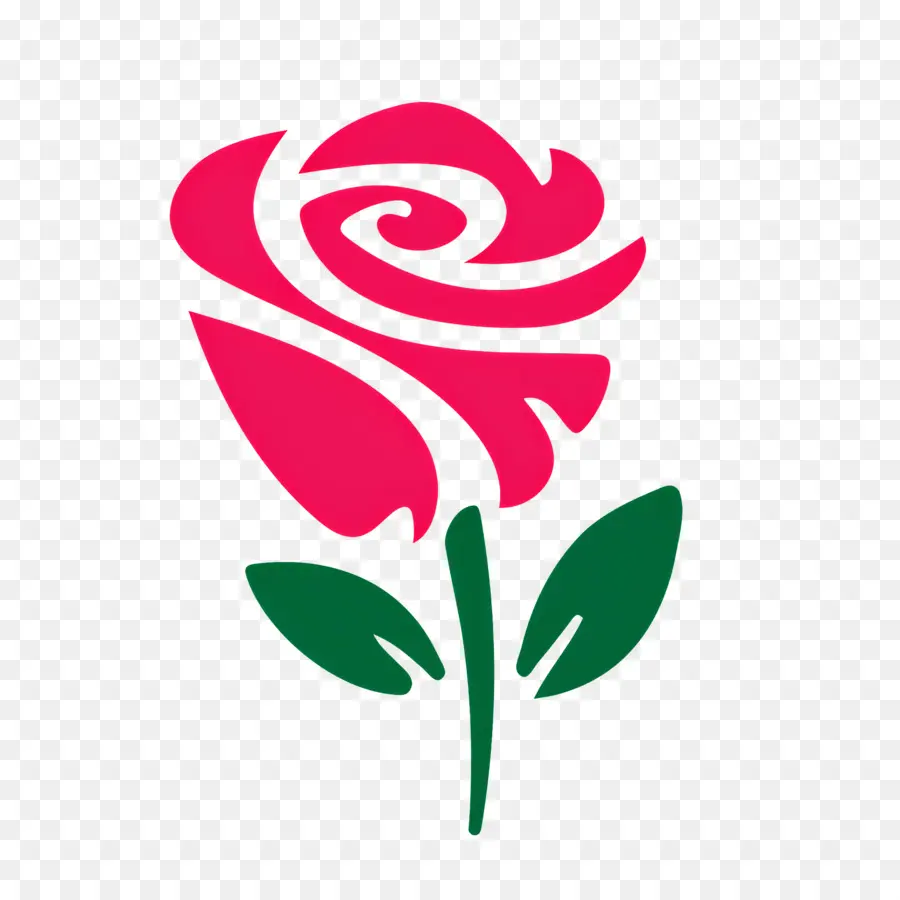 Fleur Rose，Rose Rouge PNG