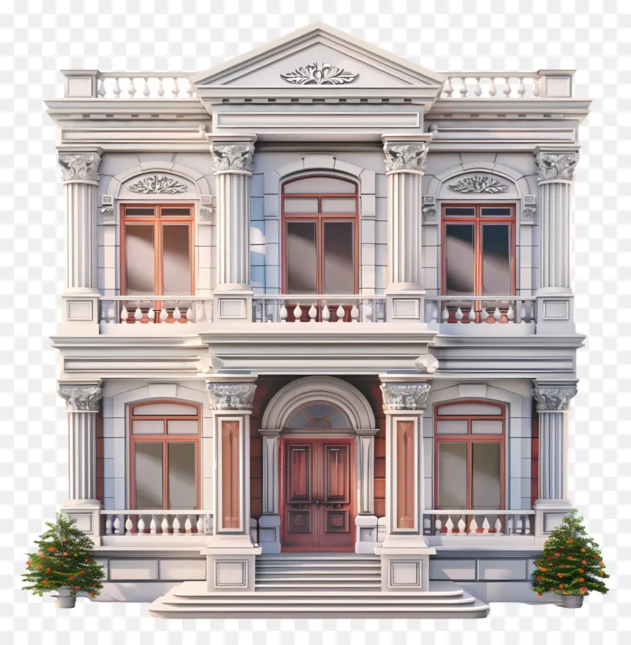 Maison 3d，Manoir Classique PNG