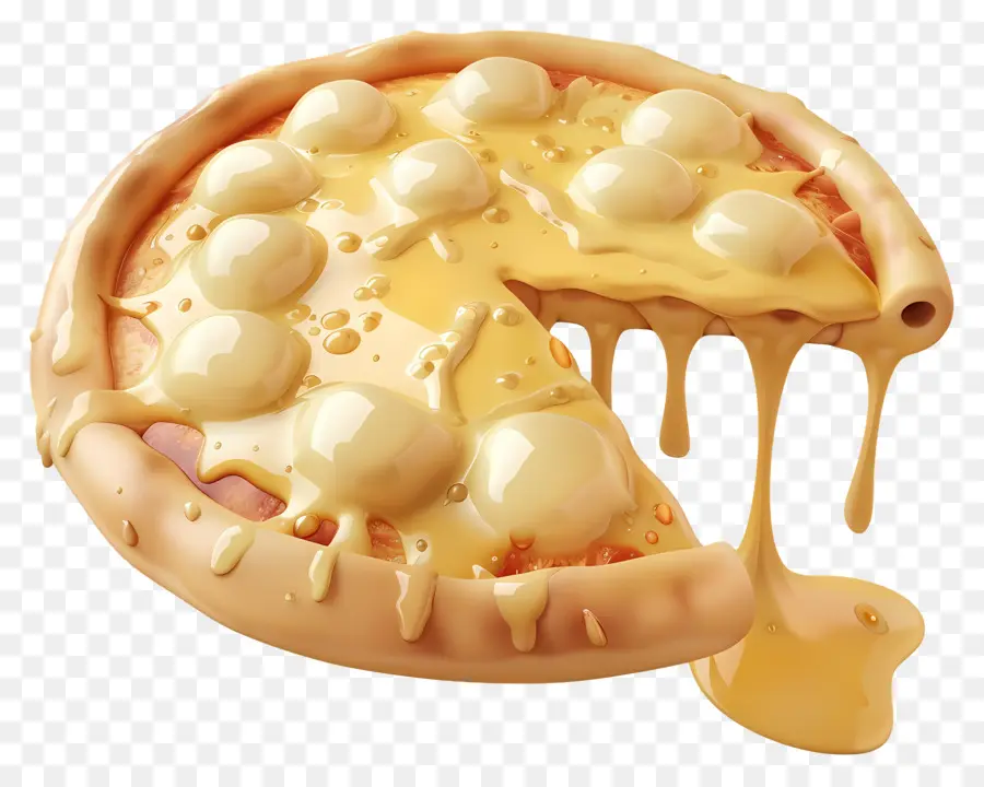 Pizzas 3d，Pizza Au Fromage PNG