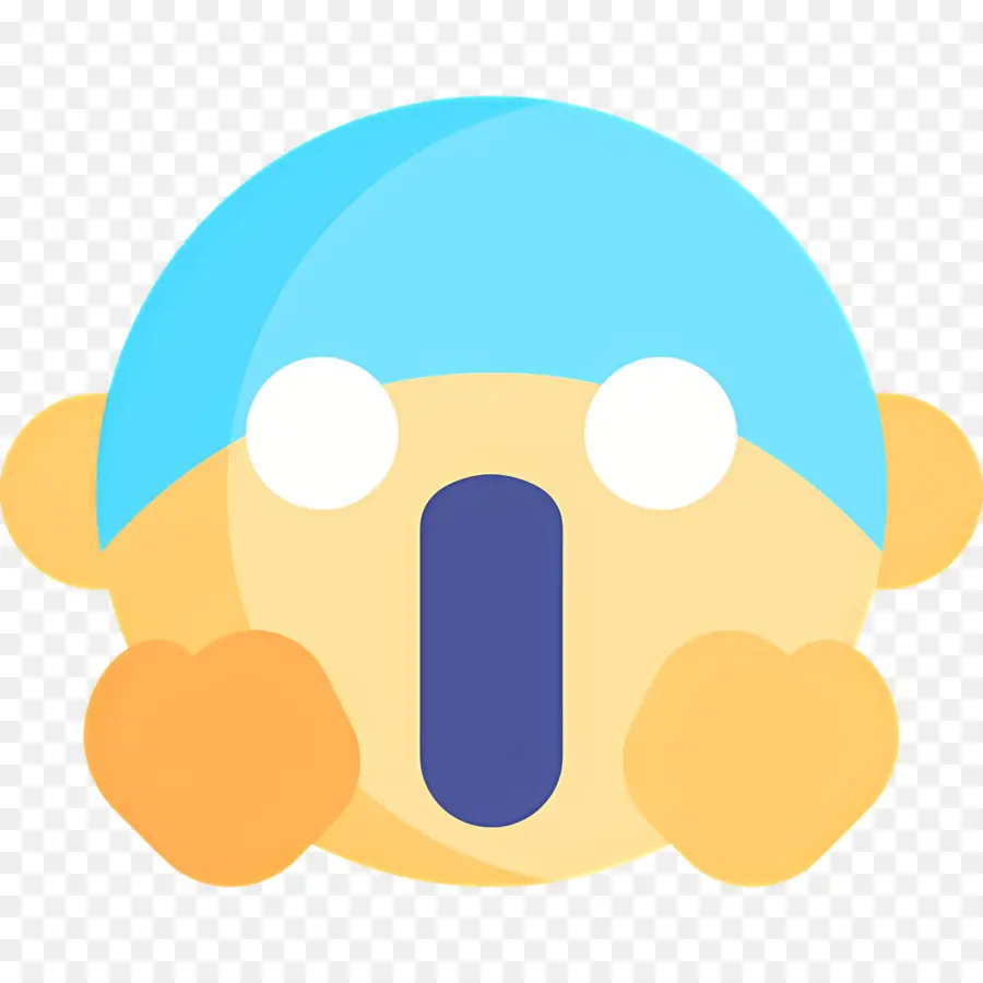 Emoji Choqué，Emoji Surpris PNG