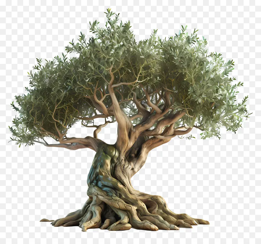 Arbre 3d，Arbre Tordu PNG