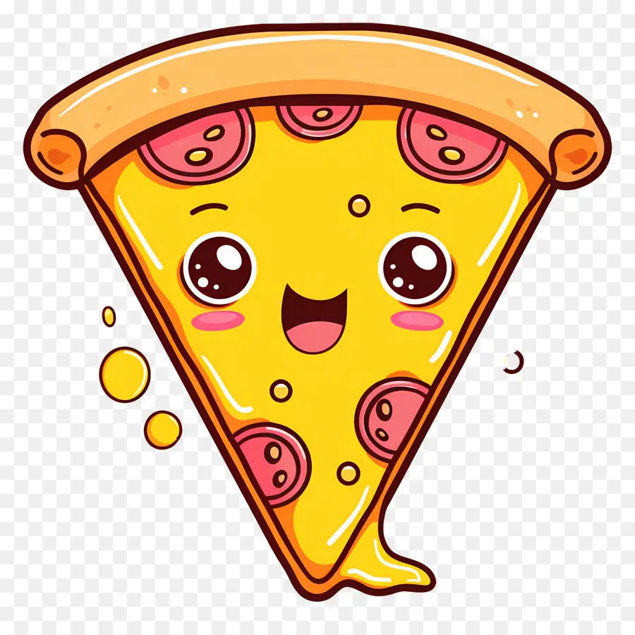 Pizza De Dessin Animé，Tranche De Pizza PNG