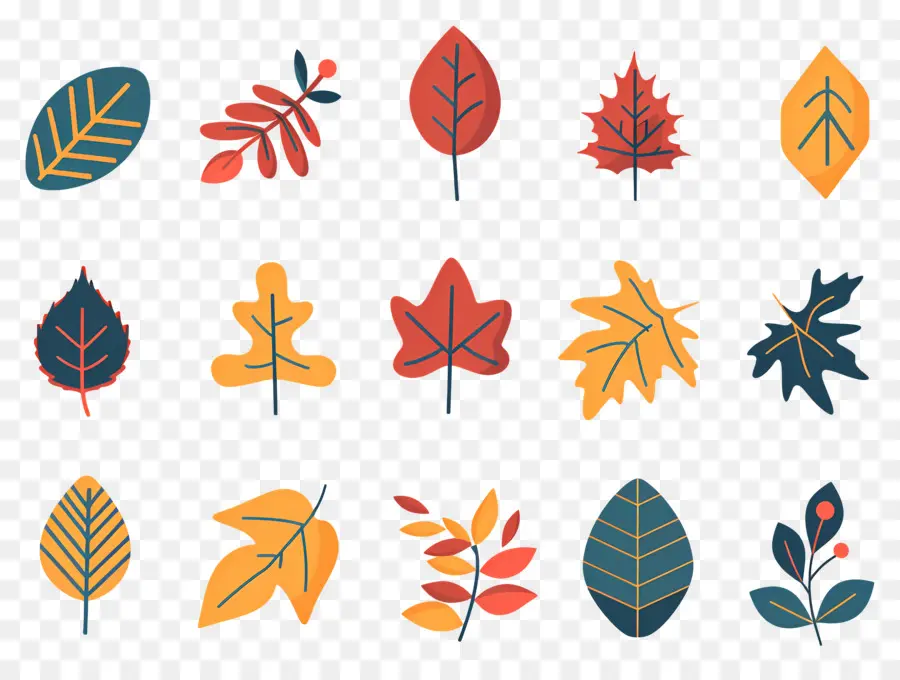 Feuilles D'automne，Automne PNG