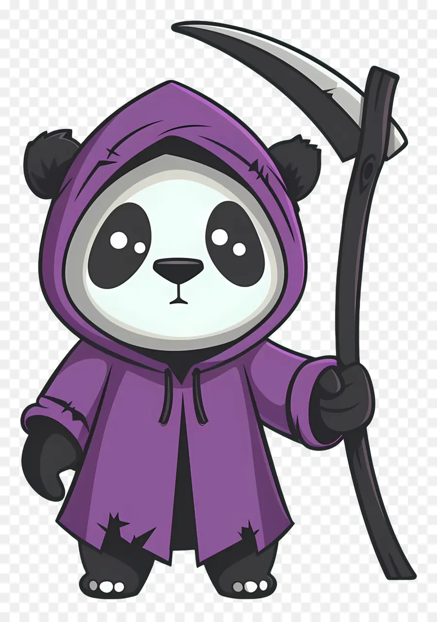 Panda Mignon，Panda Avec Faux PNG