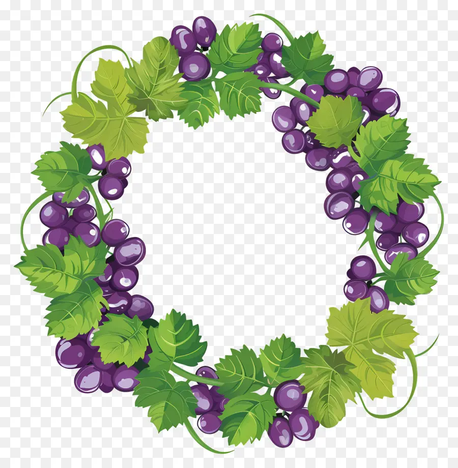 Couronne De Raisin，Fruit PNG