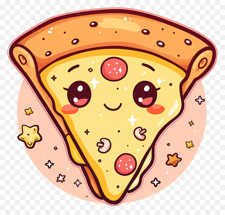 Pizza De Dessin Animé，Tranche De Pizza PNG