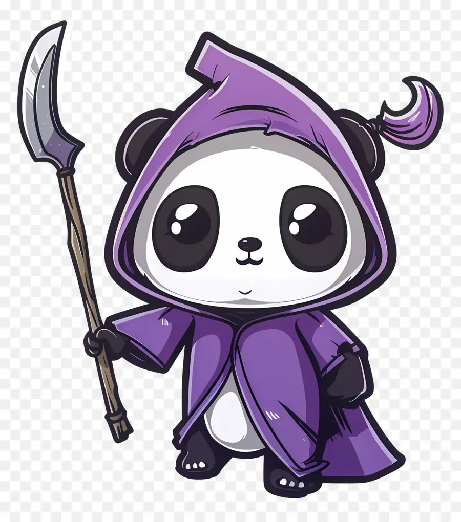 Panda Mignon，Panda Avec Faux PNG