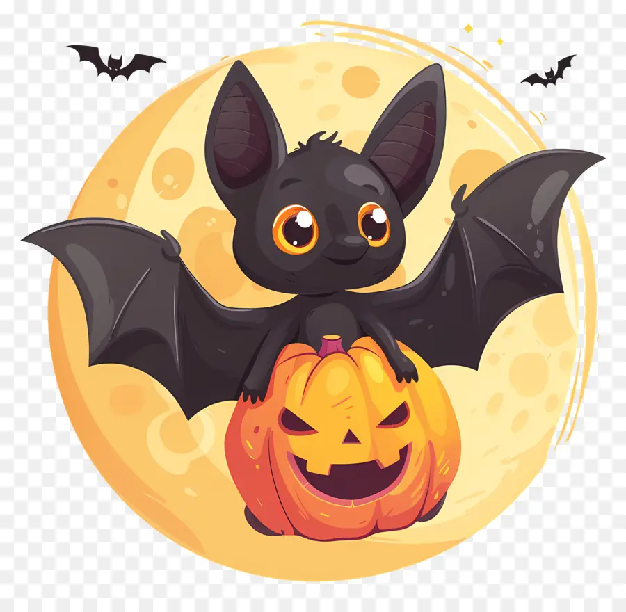 Chauve Souris D'halloween，Chauve Souris De Dessin Animé PNG