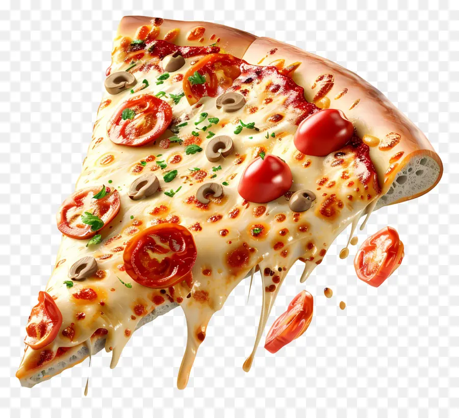 Pizzas Modèle 3d，Tranche De Pizza PNG