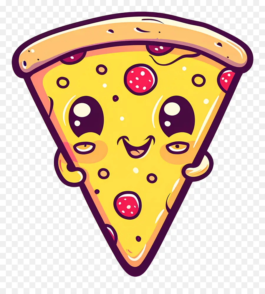 Pizza De Dessin Animé，Tranche De Pizza PNG