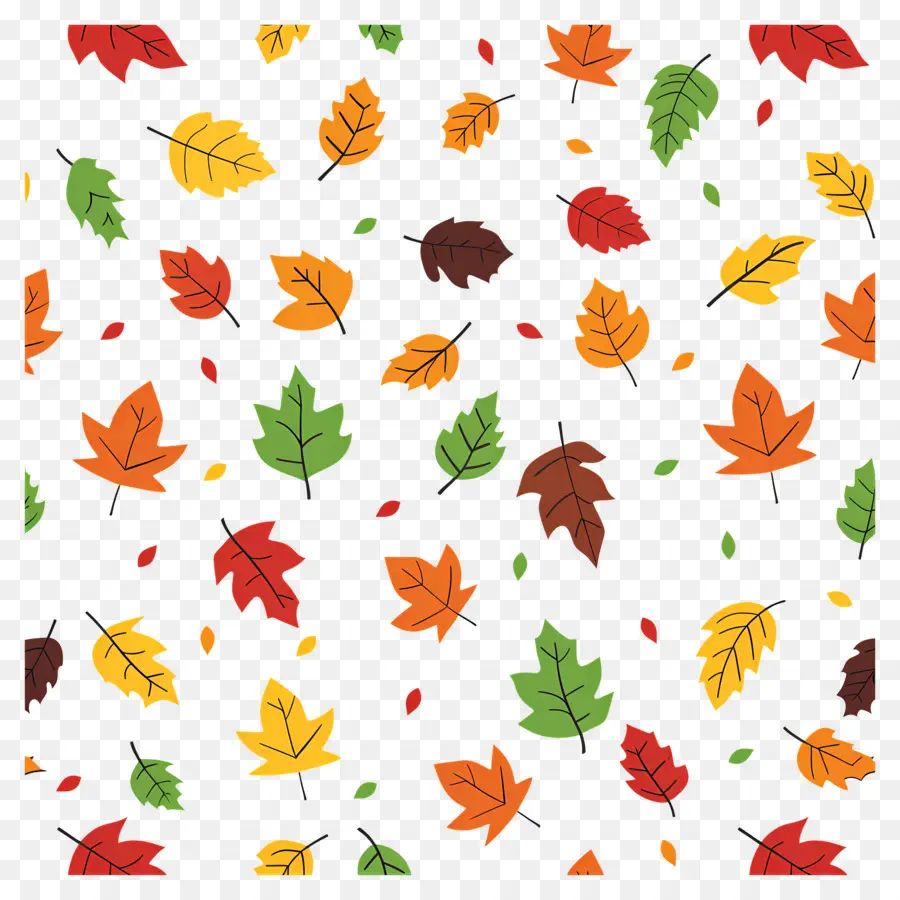 Feuilles Tombées，Feuilles D'automne PNG