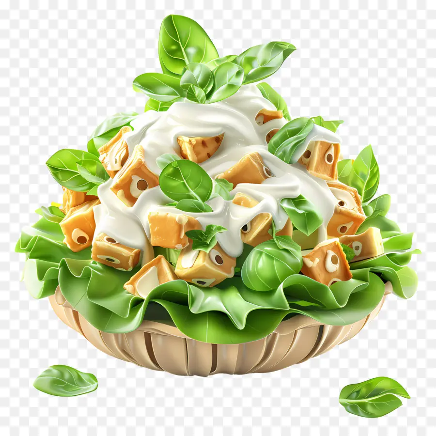 Salade César，Salade PNG