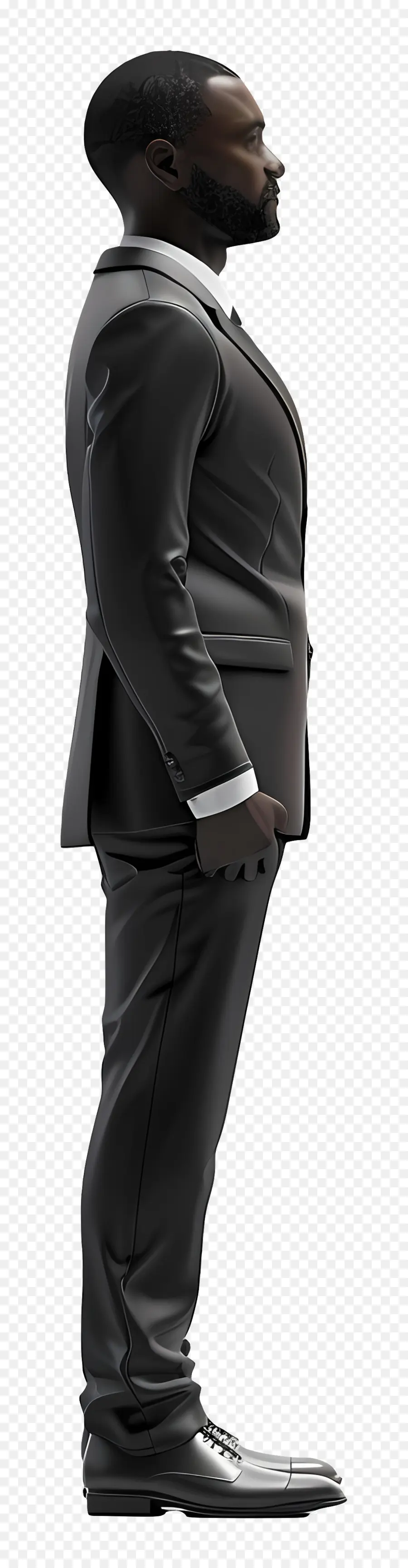 Homme D'affaires Noir，Homme En Costume PNG