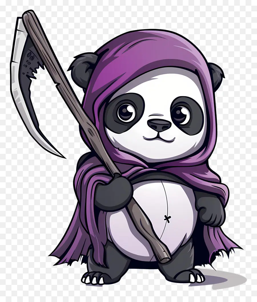 Panda Mignon，Panda Avec Faux PNG