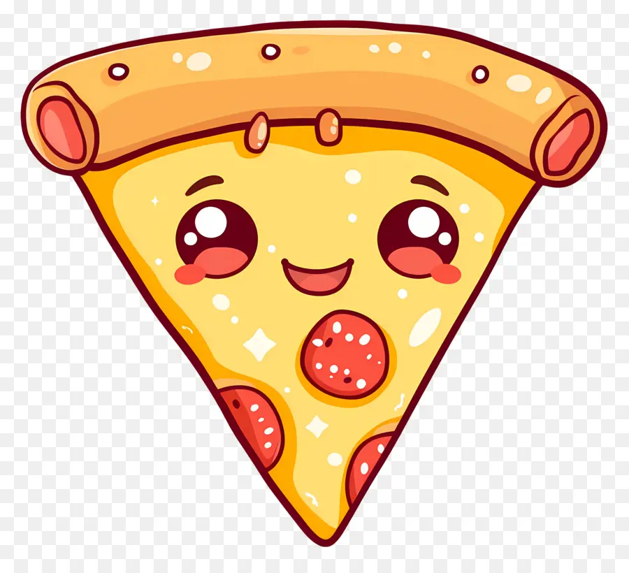 Pizza De Dessin Animé，Tranche De Pizza PNG