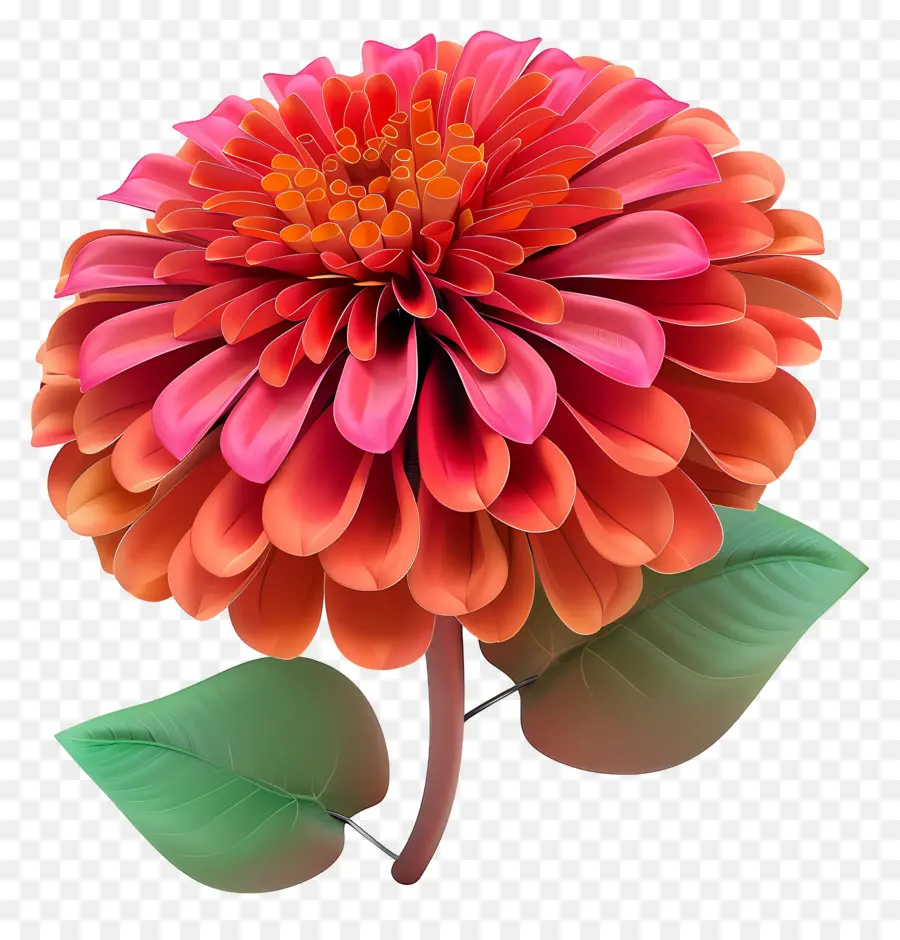 Fleur 3d，Fleur Rouge PNG