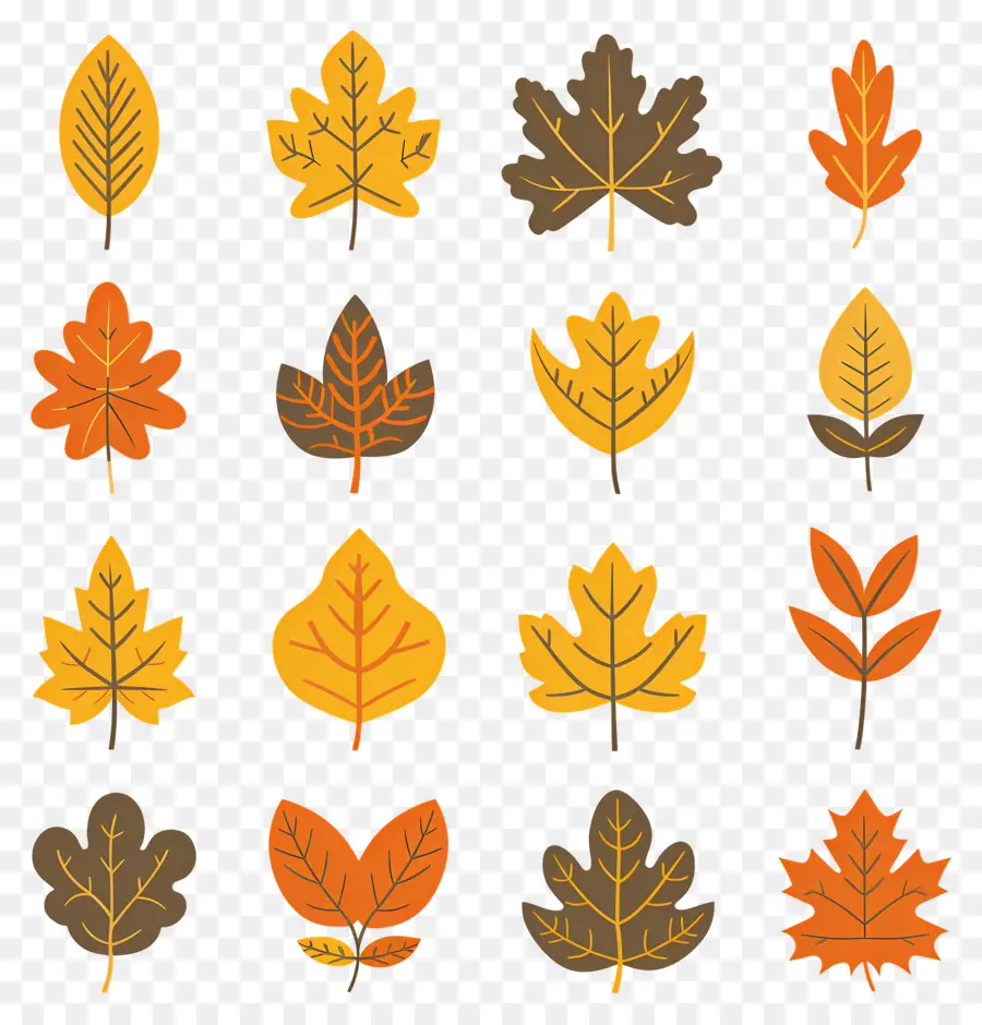 Feuilles D'automne，Automne PNG