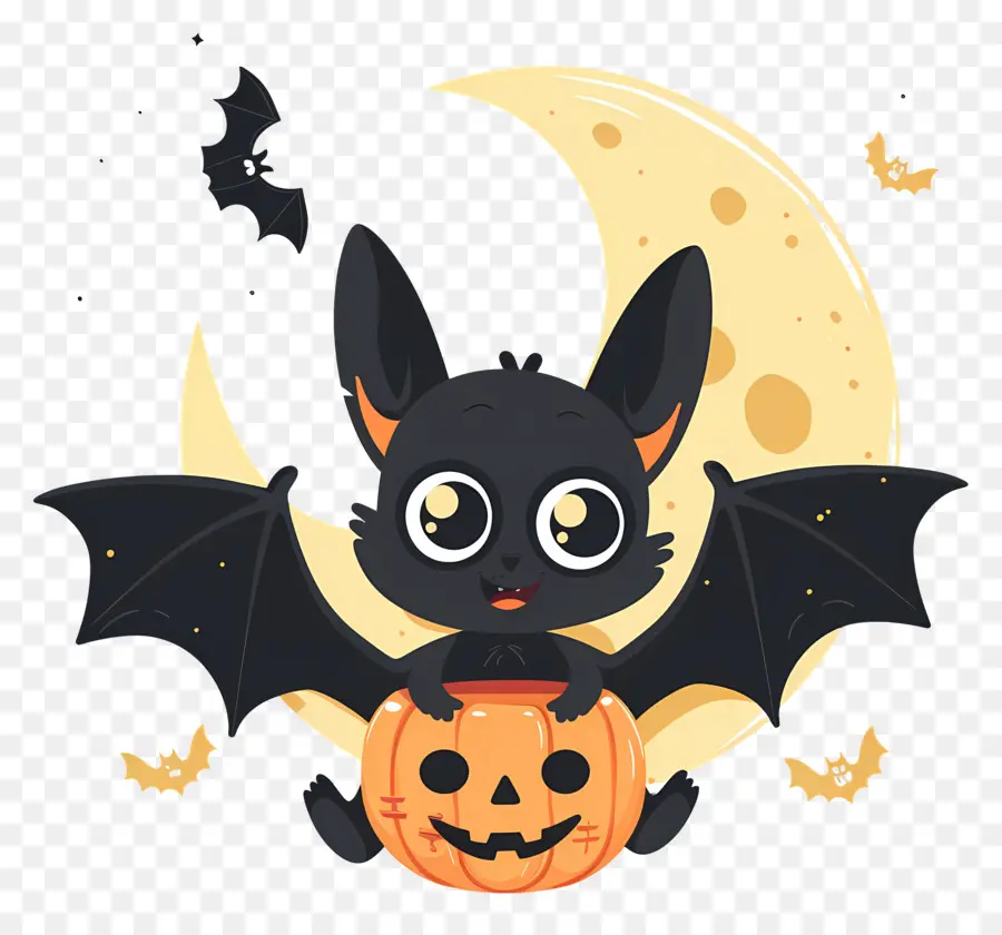 Chauve Souris D'halloween，Chauve Souris De Dessin Animé PNG