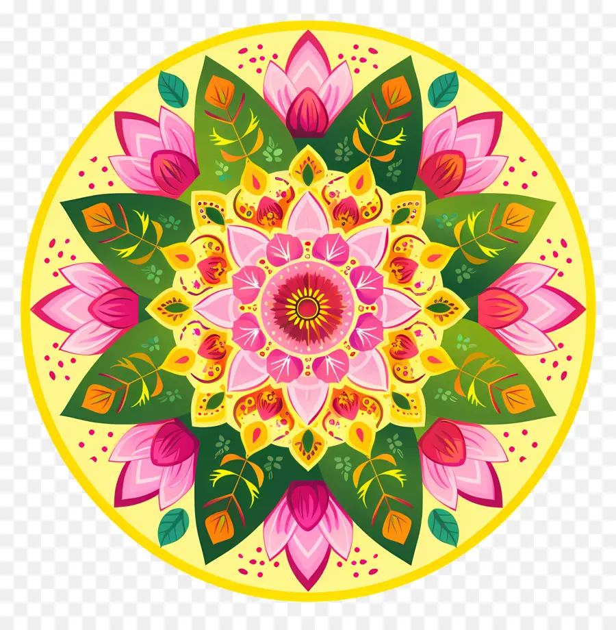 Pookalam，Mandalas PNG