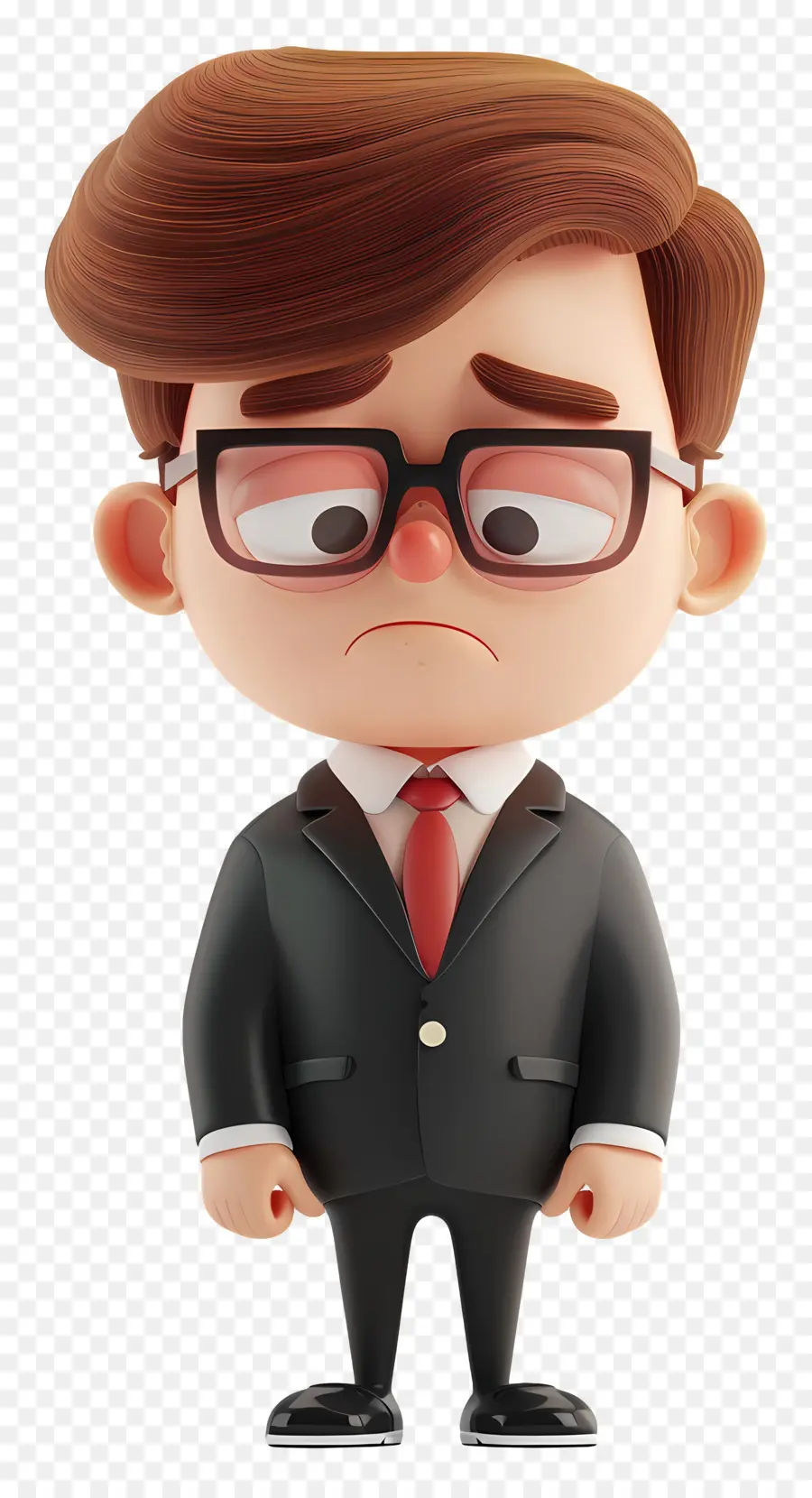 Triste Homme D'affaires，Homme D'affaires De Dessin Animé PNG