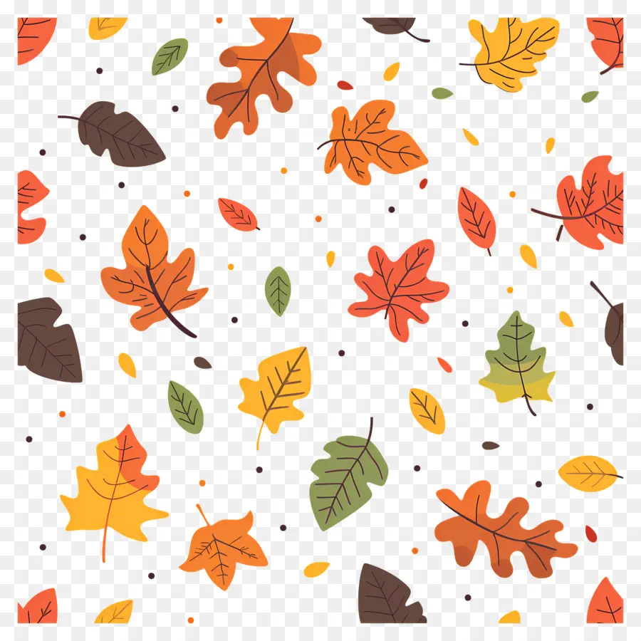 Feuilles Tombées，Feuilles D'automne PNG