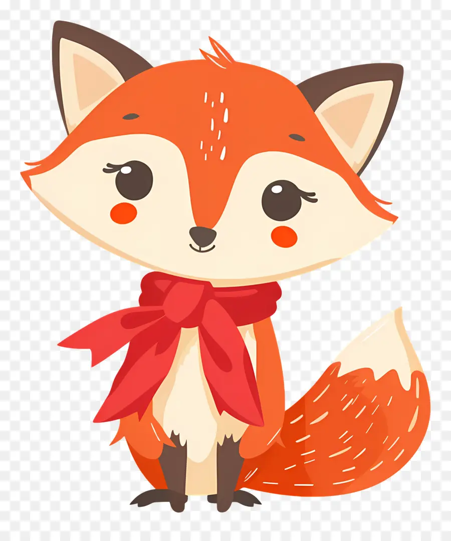 Renard Mignon，Renard De Dessin Animé PNG