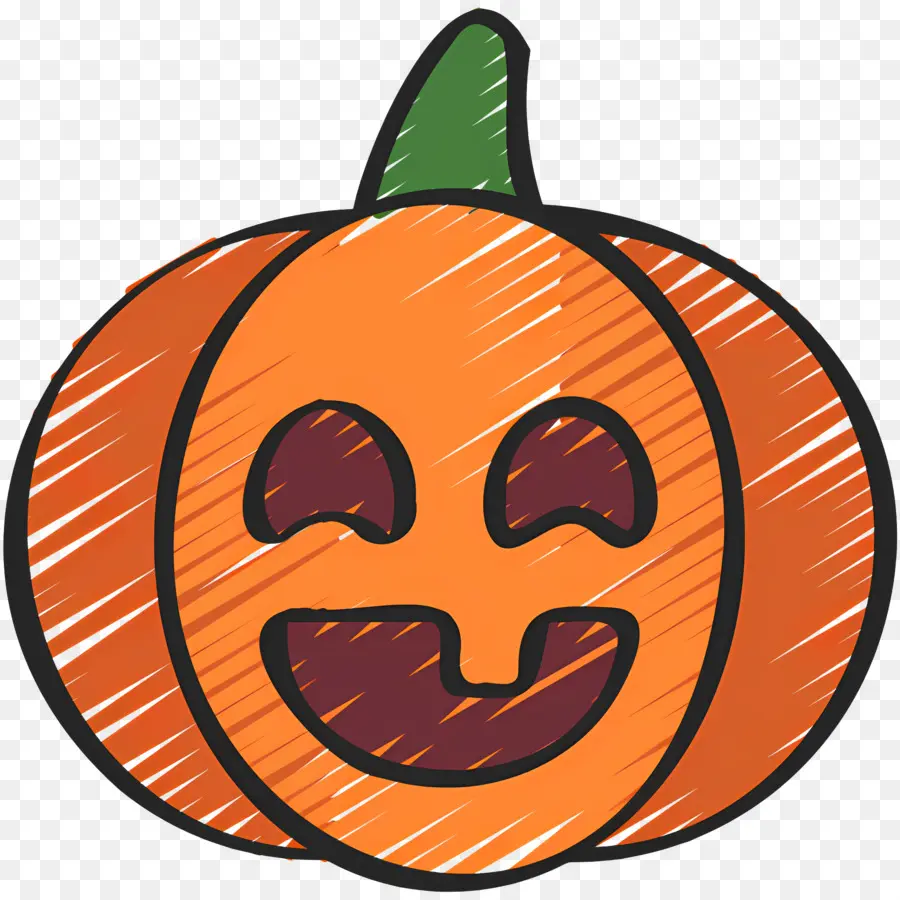 Citrouille D'halloween，Lanterne Citrouille Orange PNG