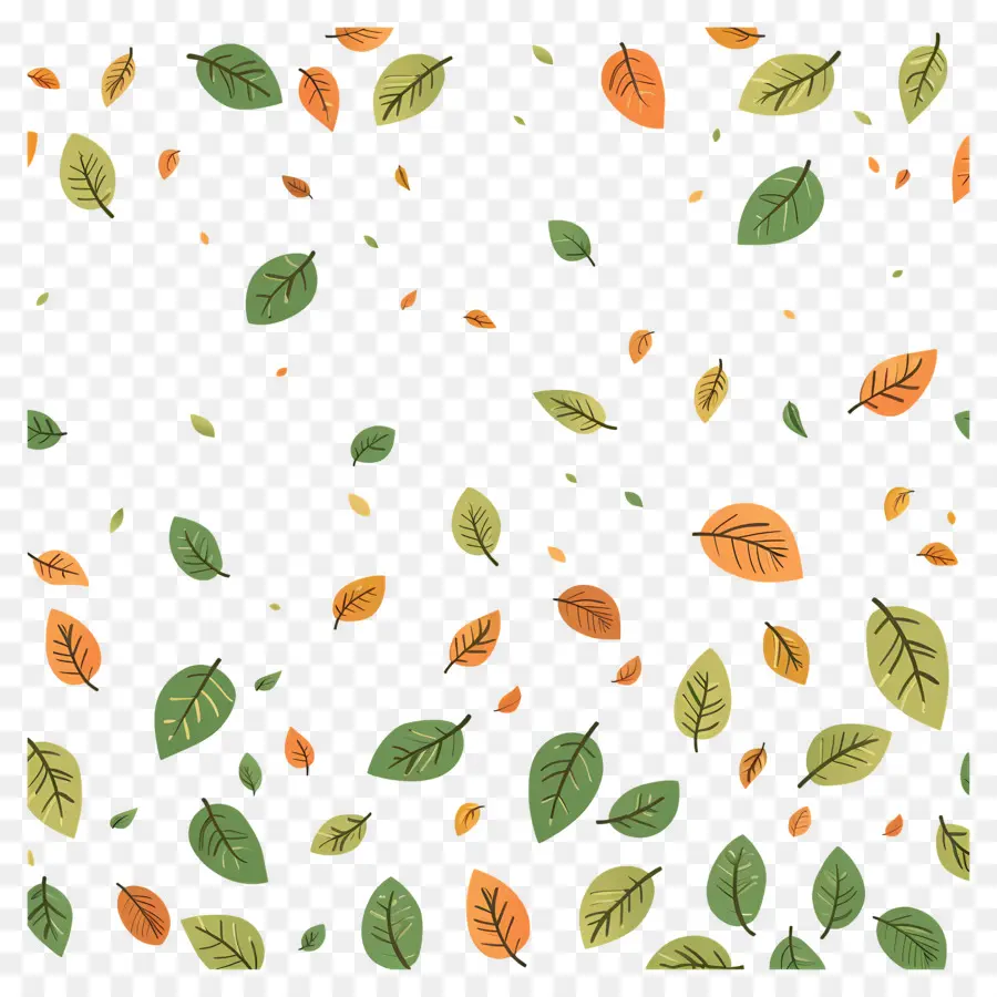 Feuilles D'automne Qui Tombent，Feuilles Qui Tombent PNG