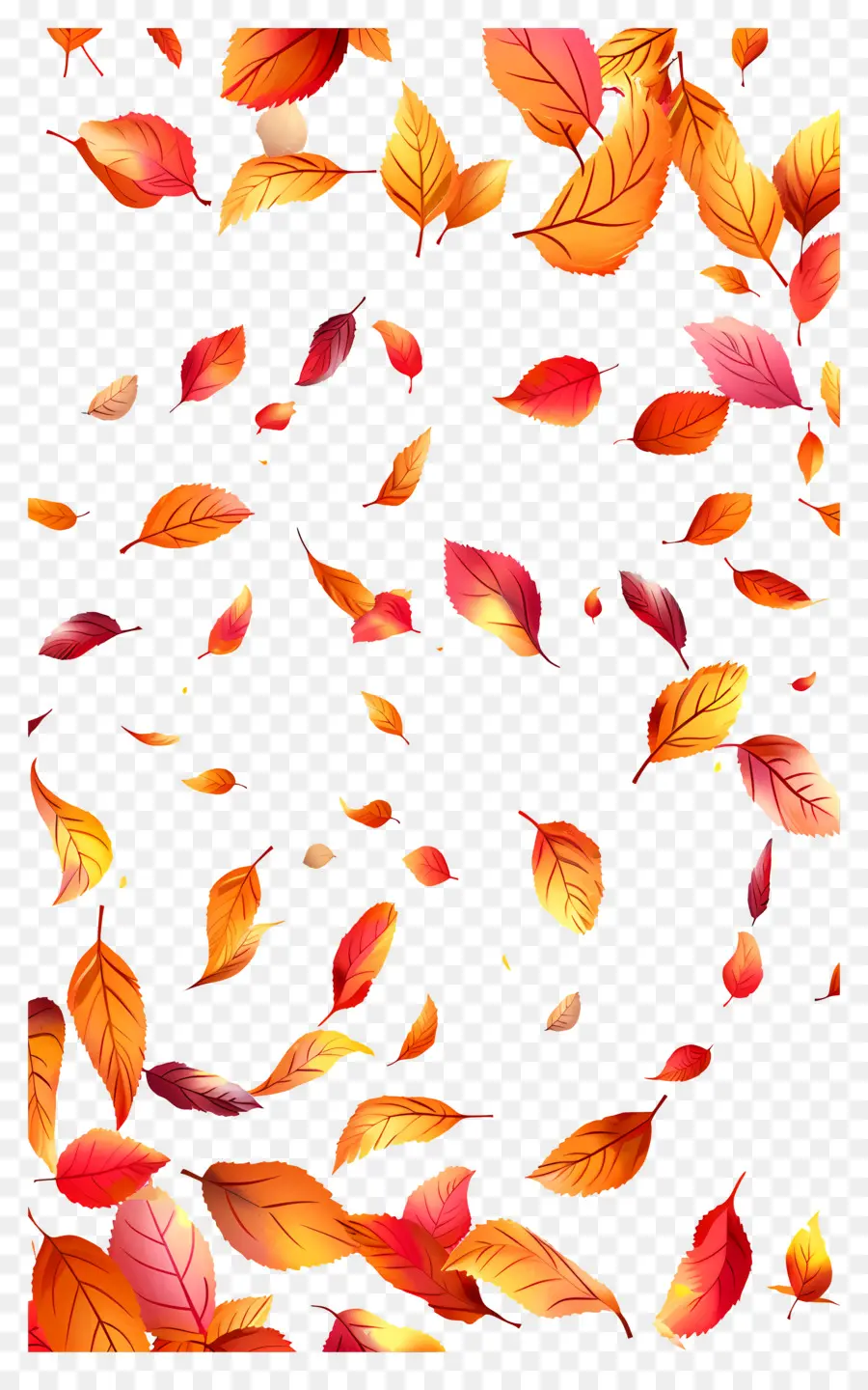 Feuilles Tombées，Feuilles PNG