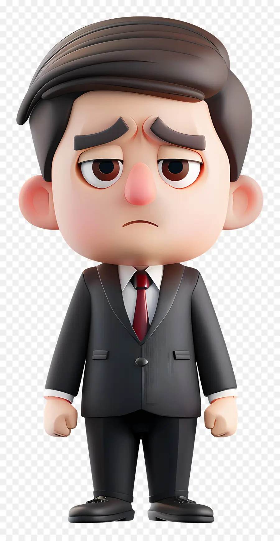 Triste Homme D'affaires，Homme D'affaires De Dessin Animé PNG