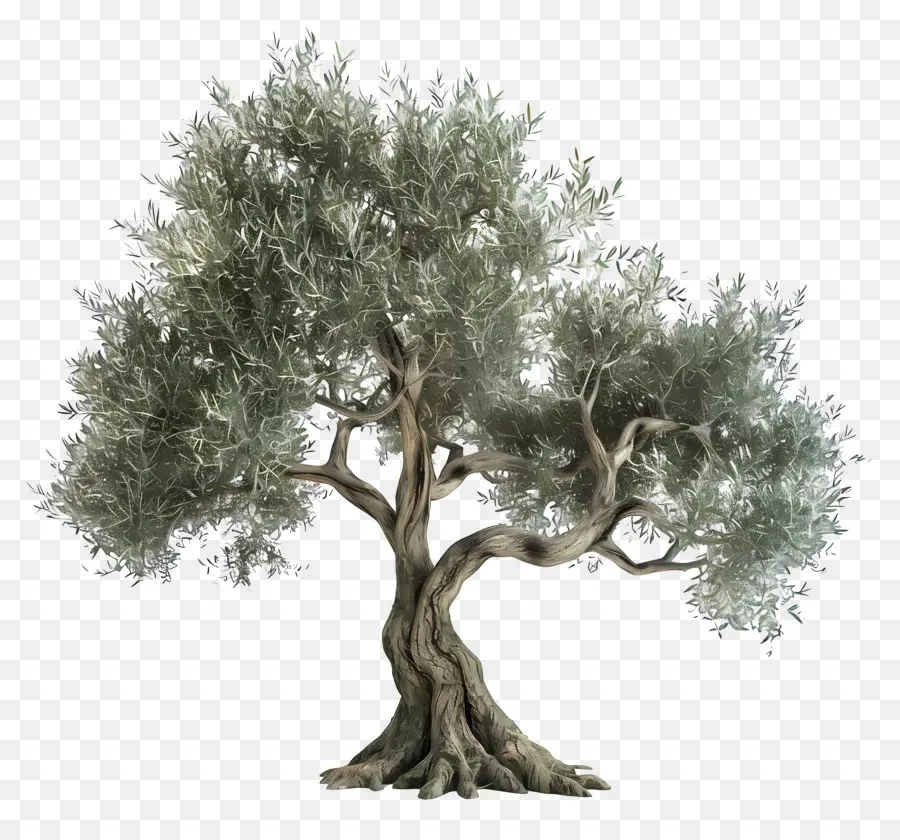 Arbre 3d，Olivier PNG