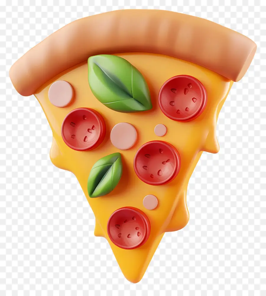 Pizza Mignonne，Tranche De Pizza PNG