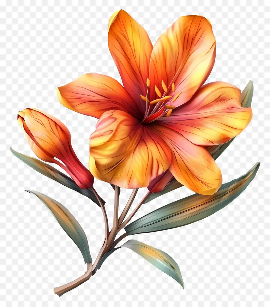 Fleur 3d，Fleur Rose PNG