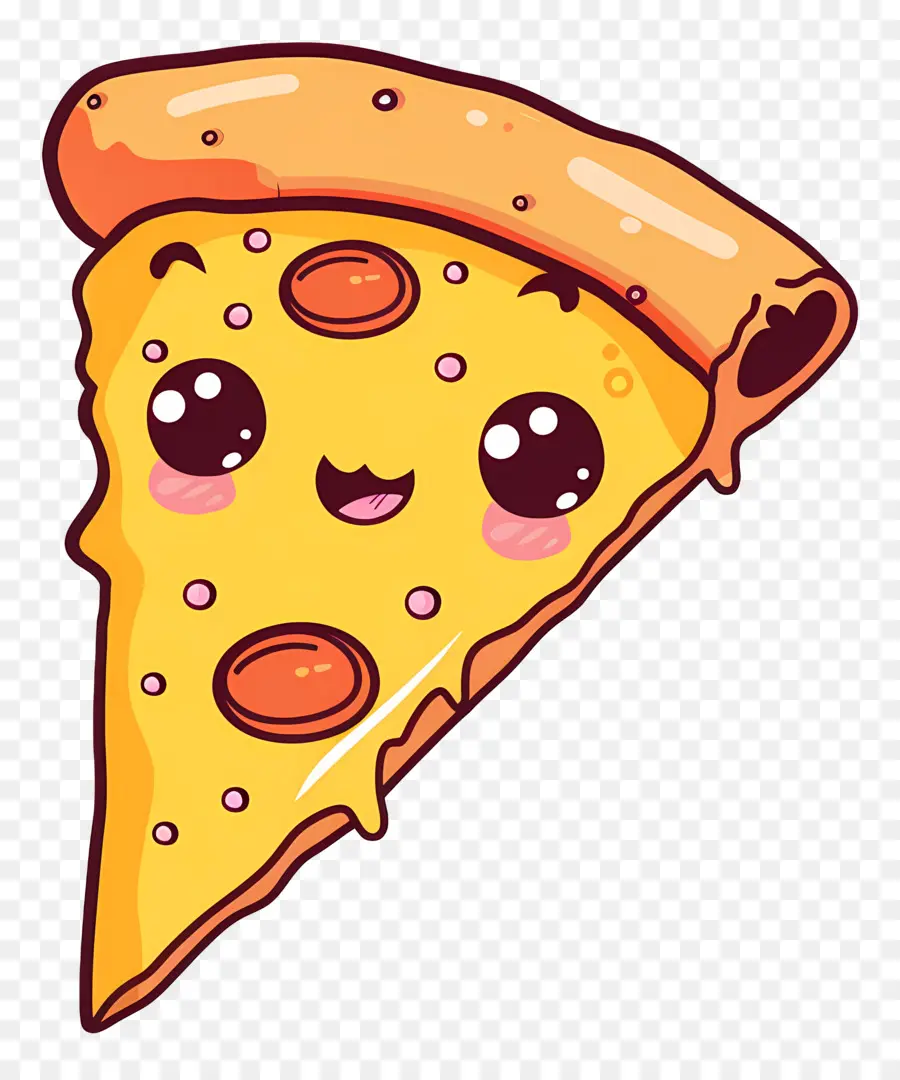 Pizza De Dessin Animé，Tranche De Pizza PNG