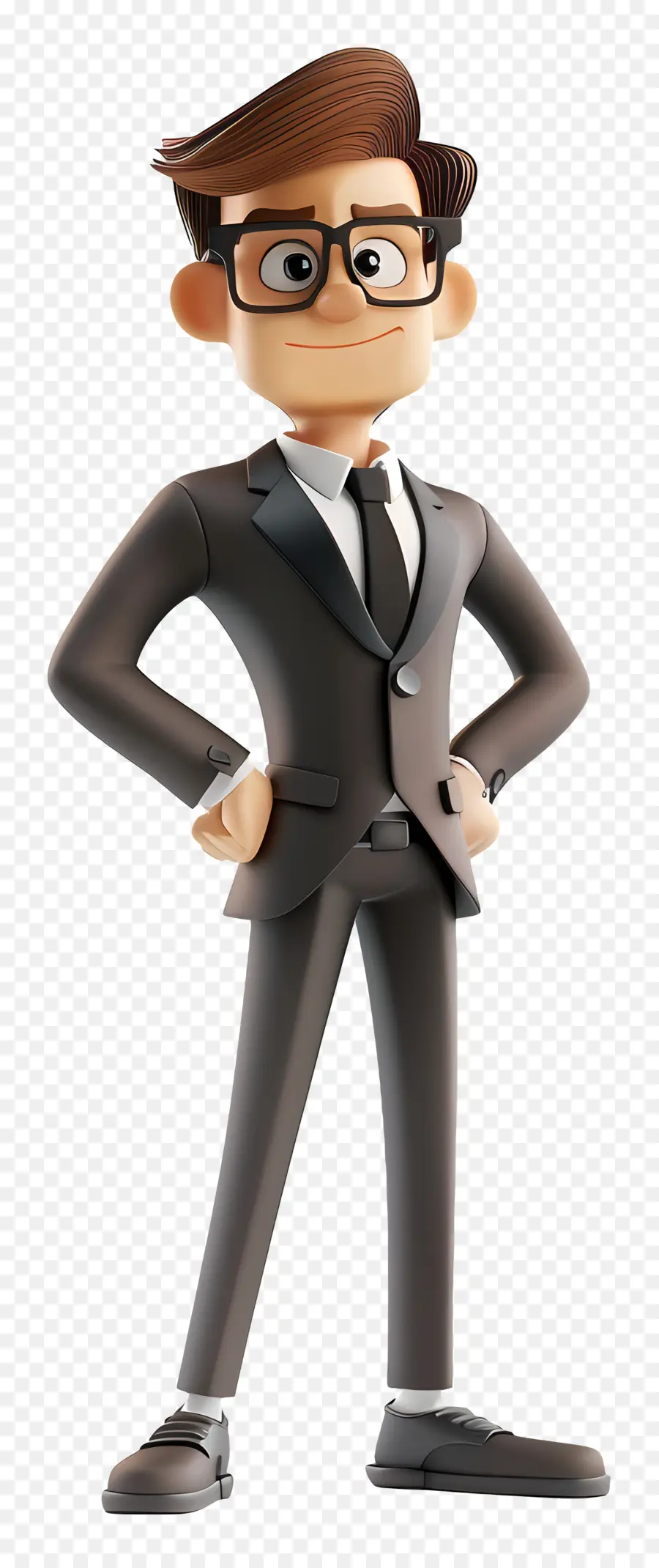 Homme 3d，Homme D'affaires De Dessin Animé PNG