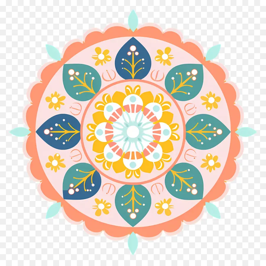 Pookalam，Mandalas PNG