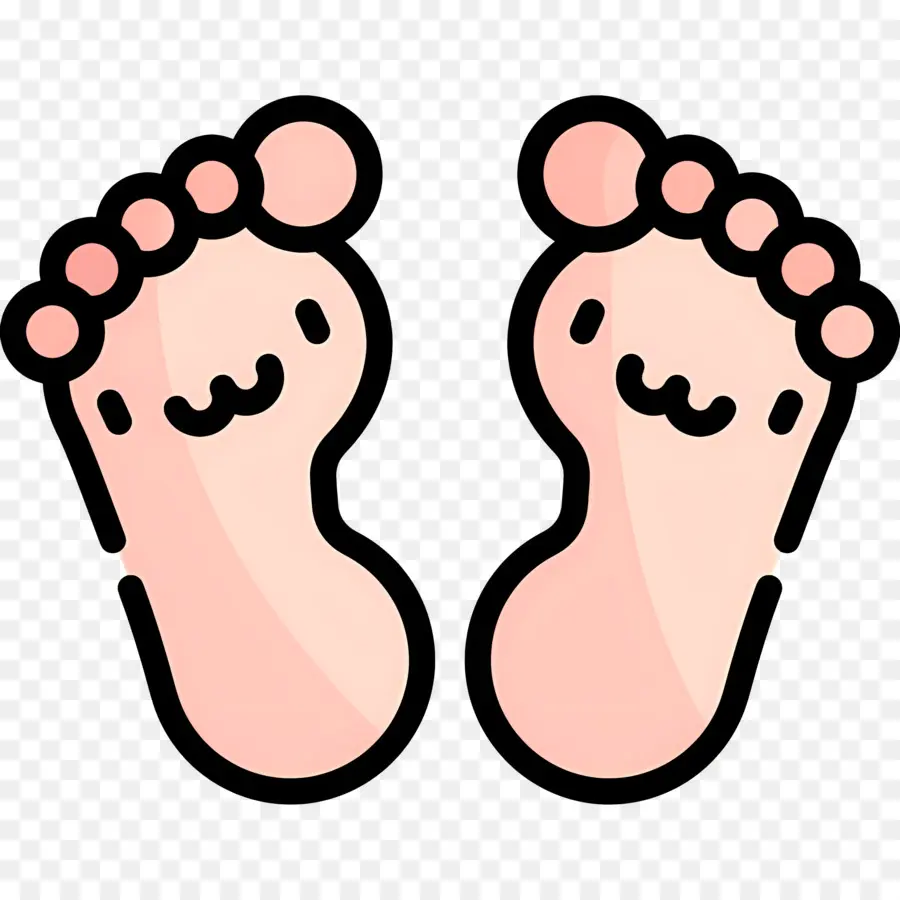 Pieds，Pieds De Bébé PNG