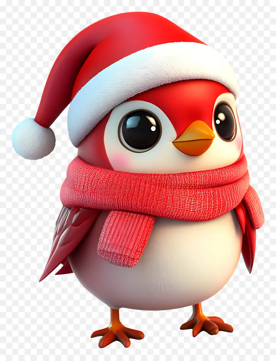 Oiseau De Noël，Oiseau De Dessin Animé PNG