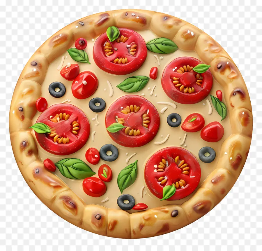 Pizza Mignonne，Pizza Entière PNG