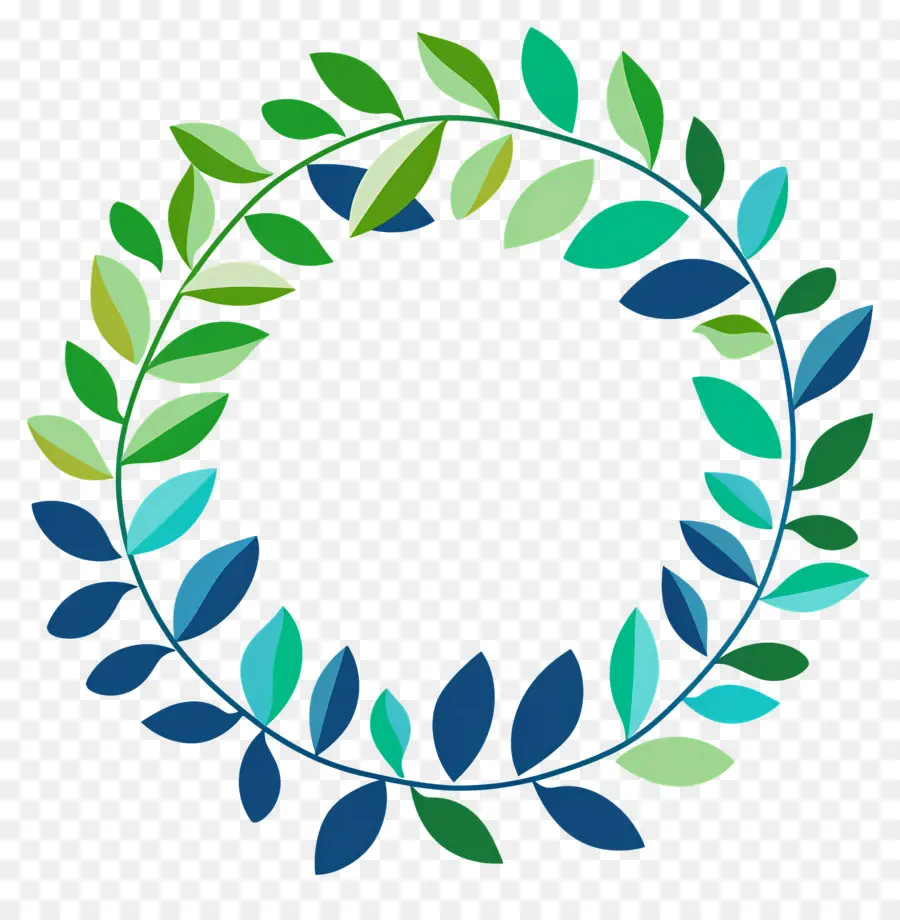 Couronne De Feuilles，Feuilles PNG