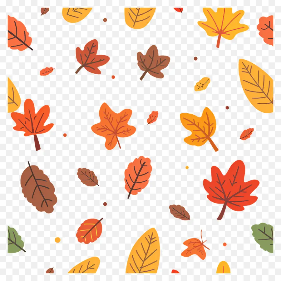 Feuilles Tombées，Feuilles D'automne PNG