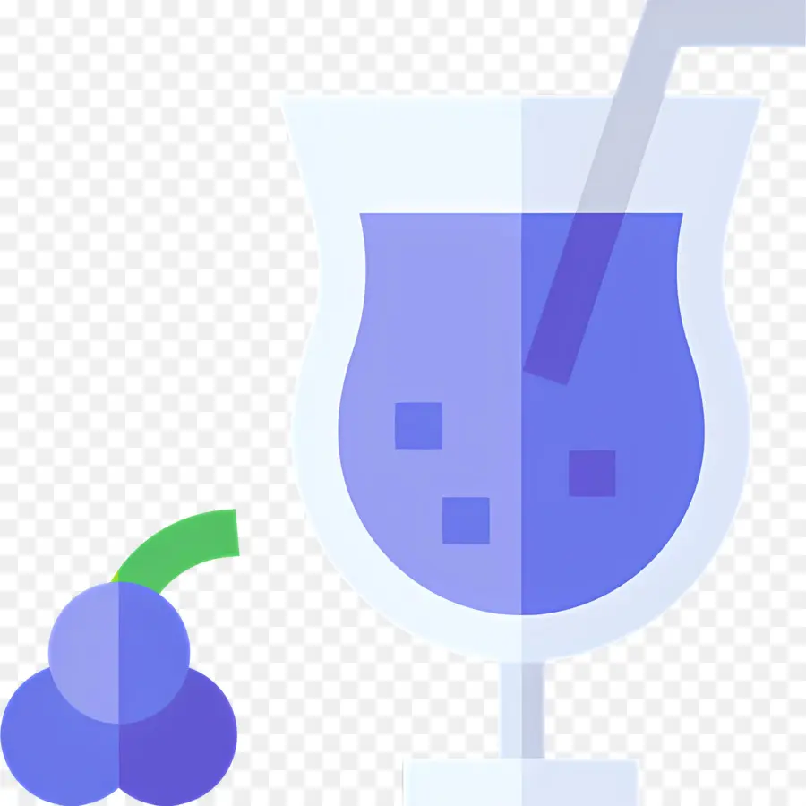 Jus De Raisin，Boisson Aux Bleuets PNG