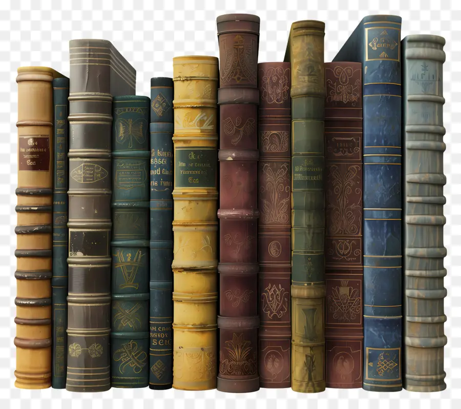 Livres Debout，Livres Anciens PNG